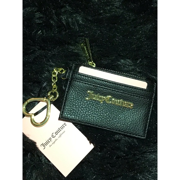 Juicy Couture Handbags - ⚠️SOLD ELSEWHERE ⚠️ BNWT ✨JUICY✨ black wallet / cardholder